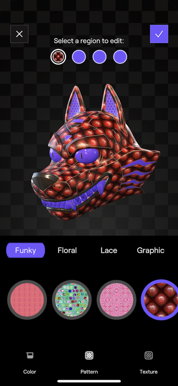 Cut n Mix tool example